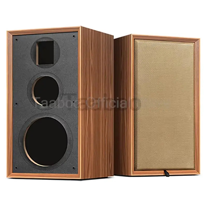8 Inch Three-Way Labyrinth Speaker Empty Box Bookshelf Speaker Home Speaker DIY Hifi Audio Wooden Handmade Box Passive Speaker Blade & Thread