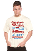 Superior Car Spun Bamboo® Men's Bamboo Viscose/Organic Cotton Short Sleeve Graphic T-Shirt Spun Bamboo