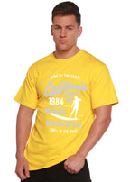 California 1984 Spun Bamboo® Men's Bamboo Viscose/Organic Cotton Short Sleeve Graphic T-Shirt Spun Bamboo