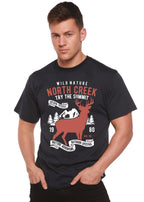 North Creek Spun Bamboo® Men's Bamboo Viscose/Organic Cotton Short Sleeve Graphic T-Shirt Spun Bamboo