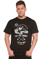 Try The Summit Spun Bamboo® Men's Bamboo Viscose/Organic Cotton Short Sleeve Graphic T-Shirt Spun Bamboo
