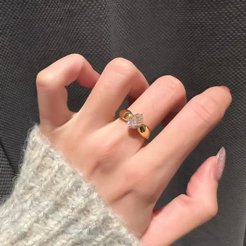925 silver pink diamond ring nowadaysfashion