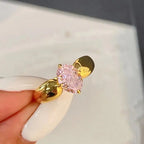 925 silver pink diamond ring nowadaysfashion