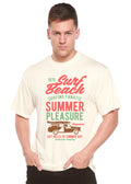 Surf Beach Spun Bamboo® Men's Bamboo Viscose/Organic Cotton Short Sleeve Graphic T-Shirt Spun Bamboo