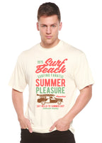 Surf Beach Spun Bamboo® Men's Bamboo Viscose/Organic Cotton Short Sleeve Graphic T-Shirt Spun Bamboo