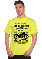 San Fransisco Spun Bamboo® Men's Bamboo Viscose/Organic Cotton Short Sleeve Graphic T-Shirt Spun Bamboo
