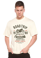 Road Trip Spun Bamboo® Men's Bamboo Viscose/Organic Cotton Short Sleeve Graphic T-Shirt Spun Bamboo