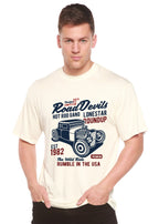 Road Devils Spun Bamboo® Men's Bamboo Viscose/Organic Cotton Short Sleeve Graphic T-Shirt Spun Bamboo