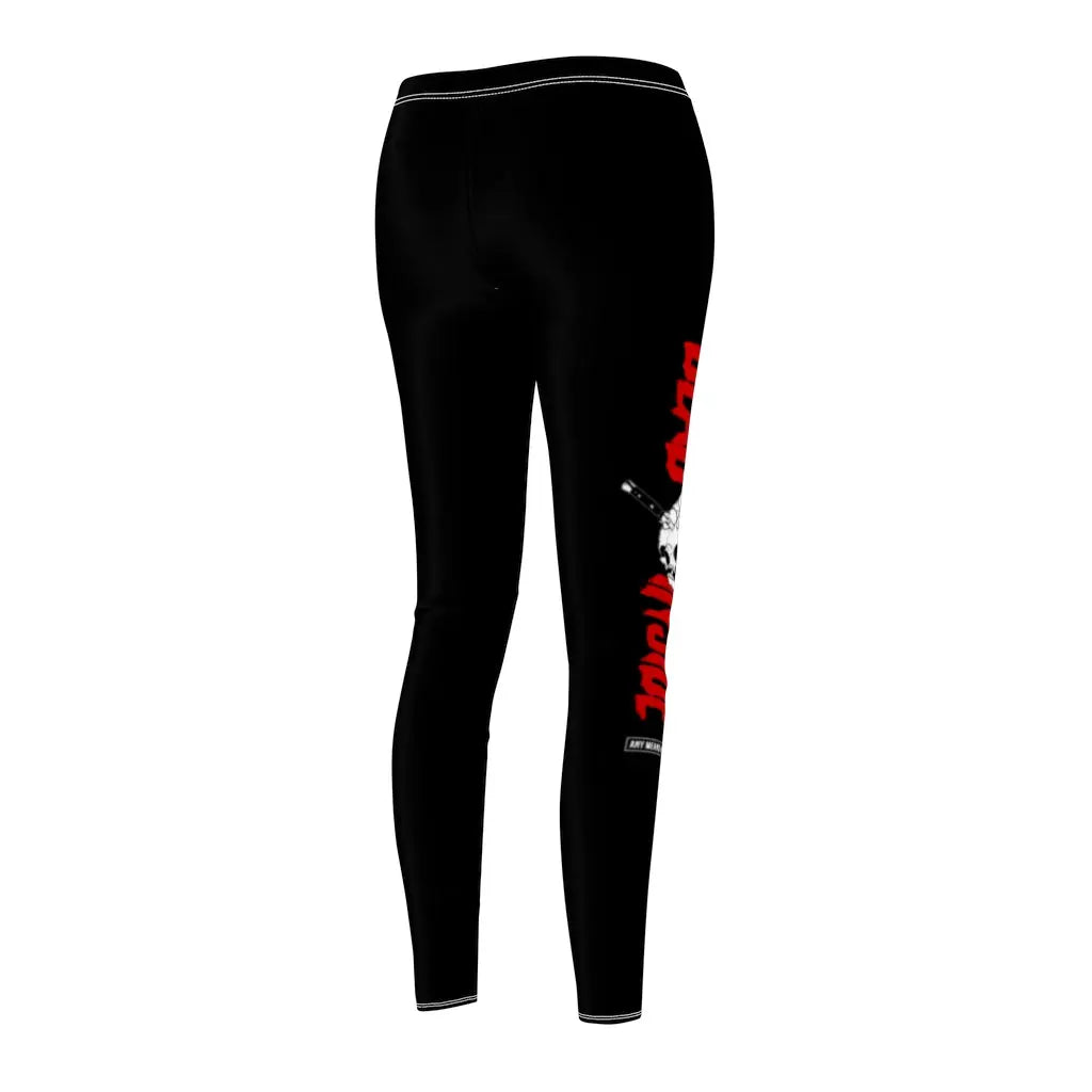 Dead Inside Leggings Black Any Means Necessary Clothing