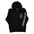 It's All In Your Head Zip Up Hoodie Black Any Means Necessary Clothing