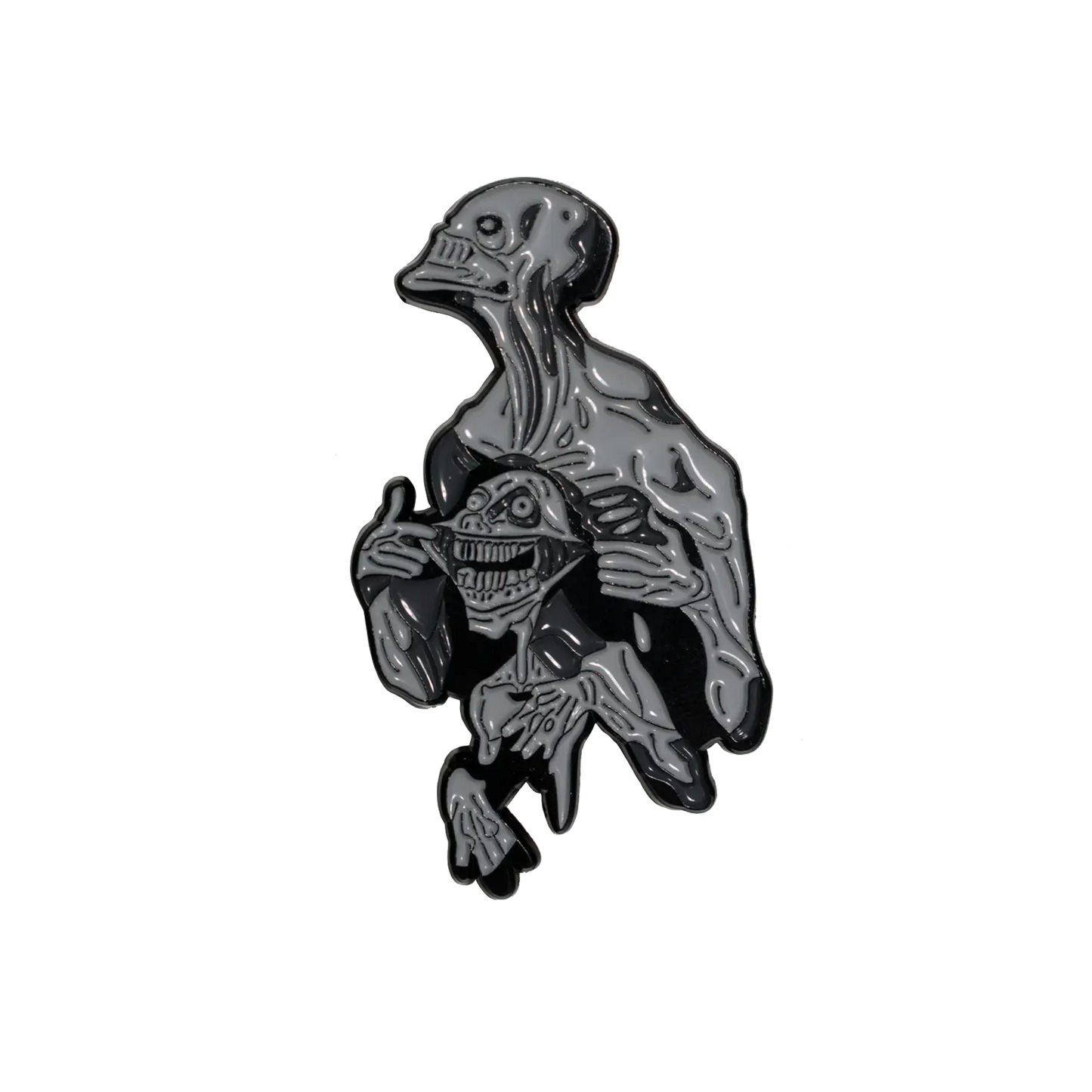 Always Smile Enamel Pin Any Means Necessary Clothing