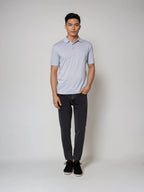 Men's UPF 50 Performance Polo shirt by SpectraUSA, shown in a comfortable fit with a collared neckline and short sleeves.