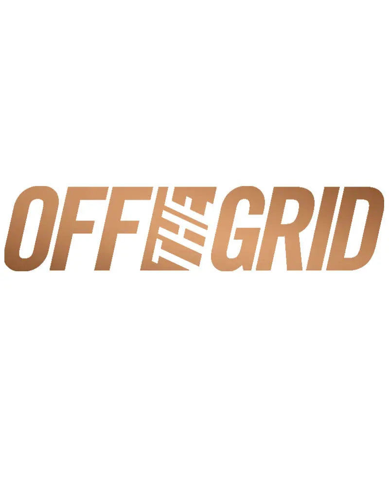 OFF THE GRID Solid Logo Decal - 7 Colors Off The Grid Surplus