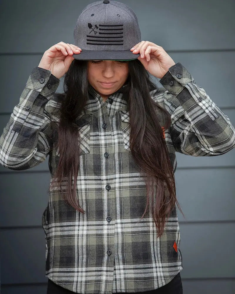 Campbell Women's Flannel Off The Grid Surplus