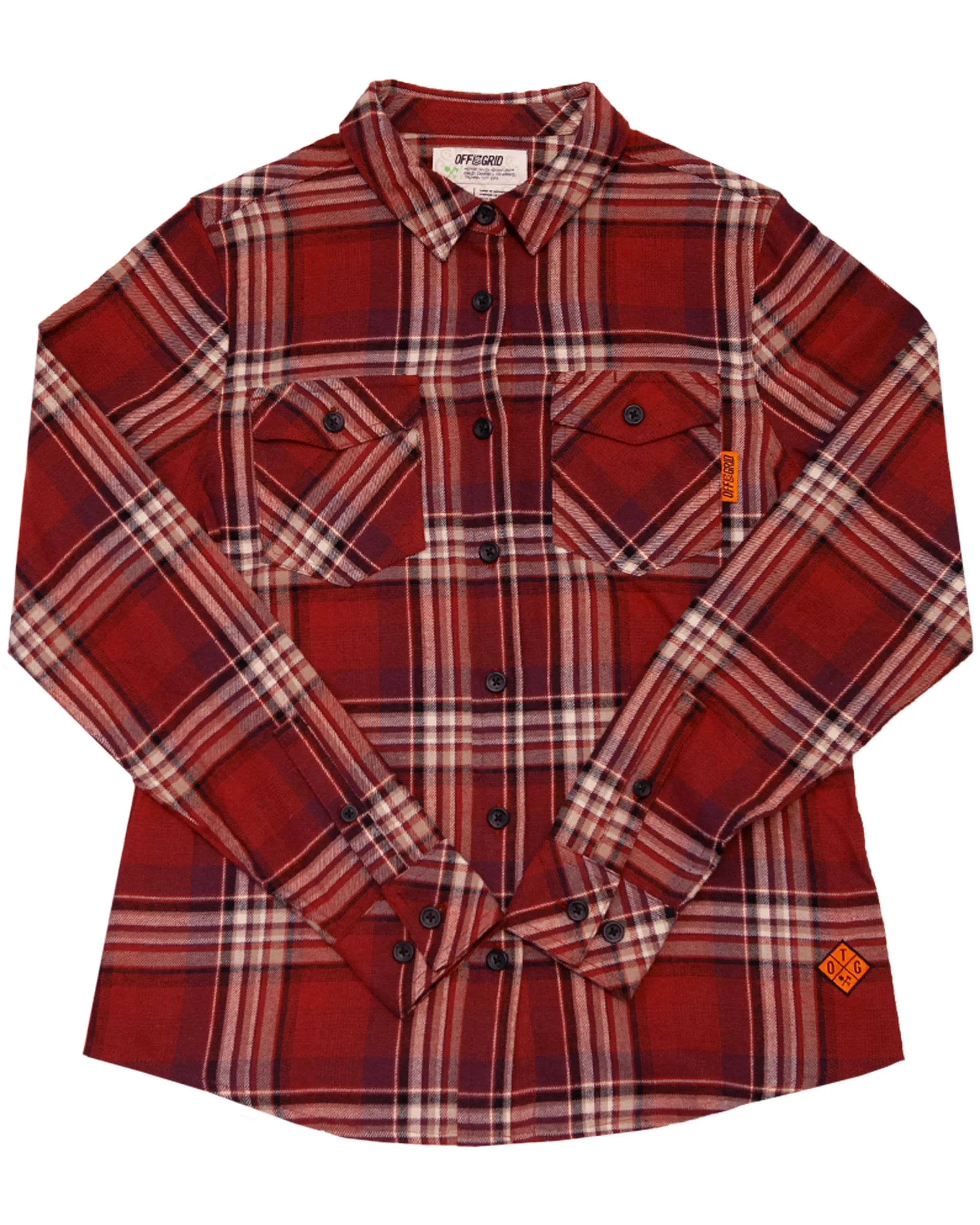 Campbell Women's Flannel Off The Grid Surplus