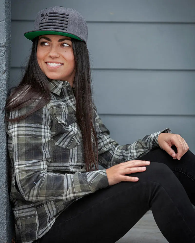 Campbell Women's Flannel Off The Grid Surplus