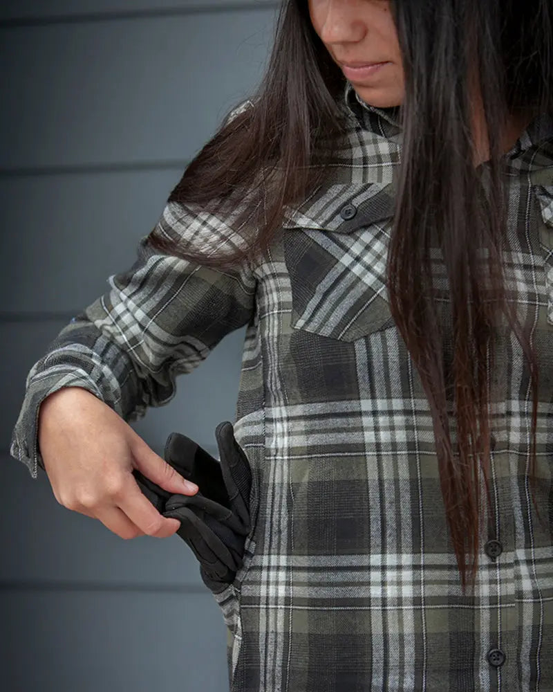 Campbell Women's Flannel Off The Grid Surplus