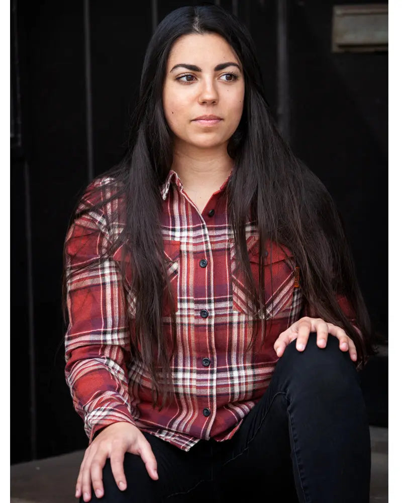 Campbell Women's Flannel Off The Grid Surplus