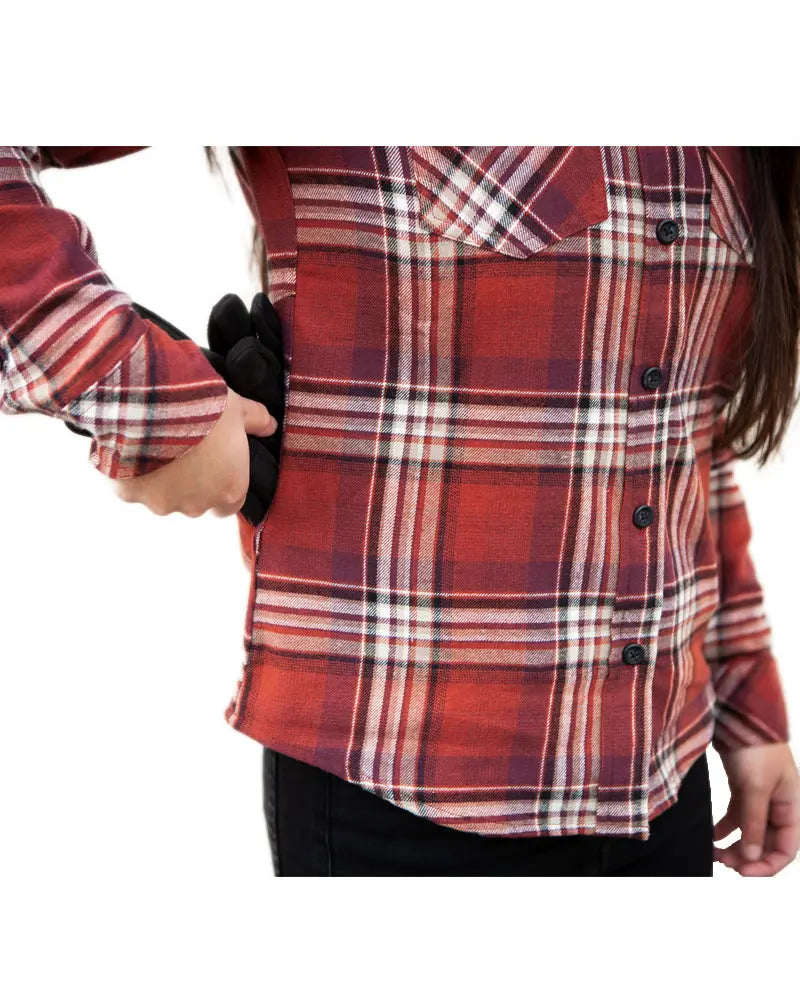 Campbell Women's Flannel Off The Grid Surplus
