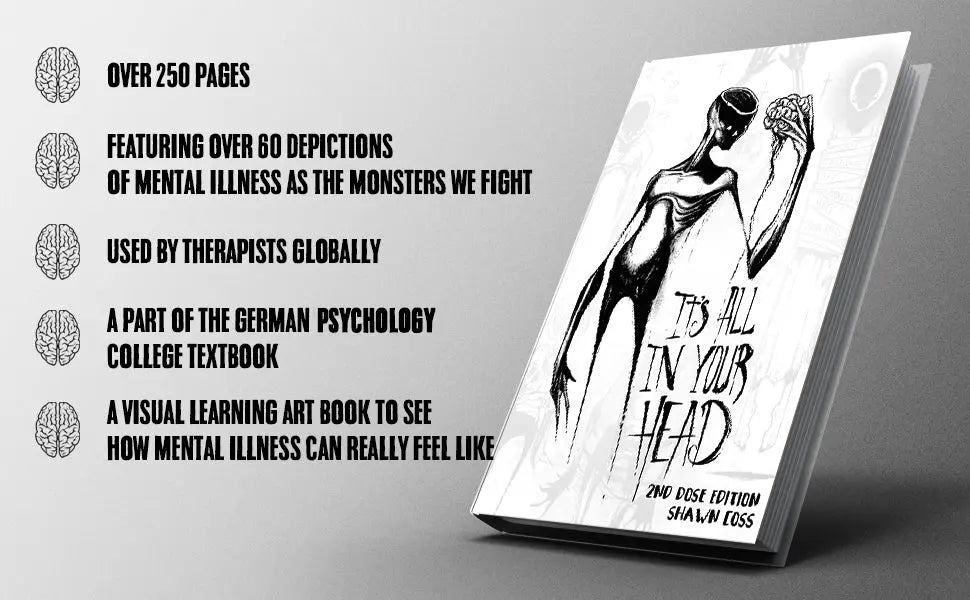 VOL 2 - It's All In Your Head Art Book Any Means Necessary Clothing