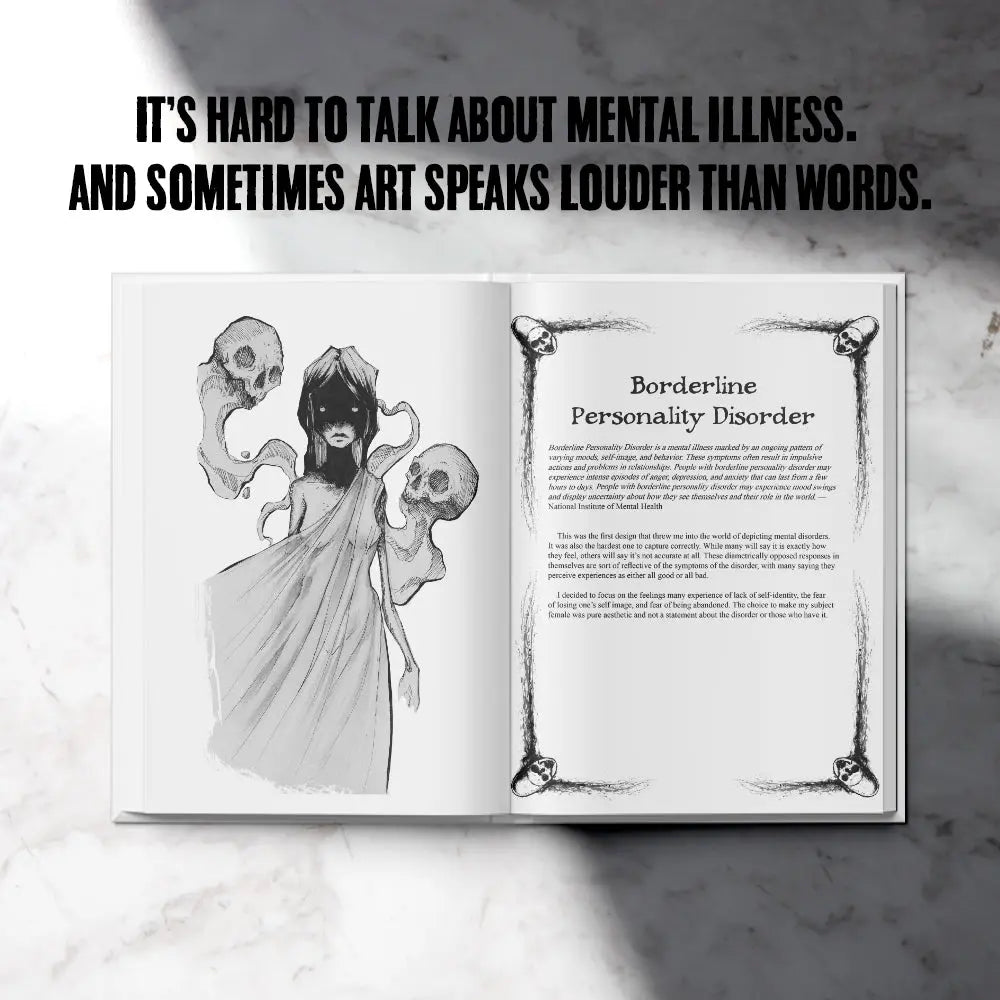 VOL 2 - It's All In Your Head Art Book Any Means Necessary Clothing