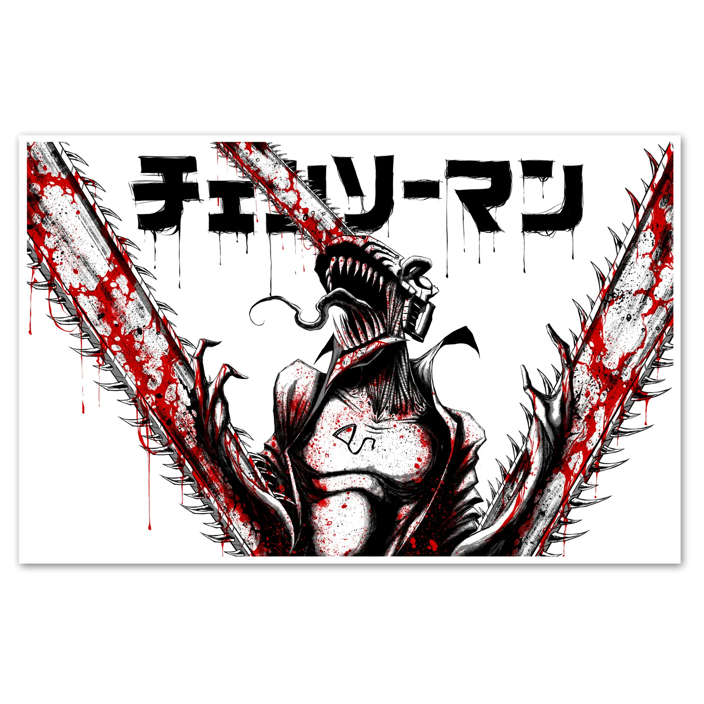 Chainsaw Man Print Any Means Necessary Clothing