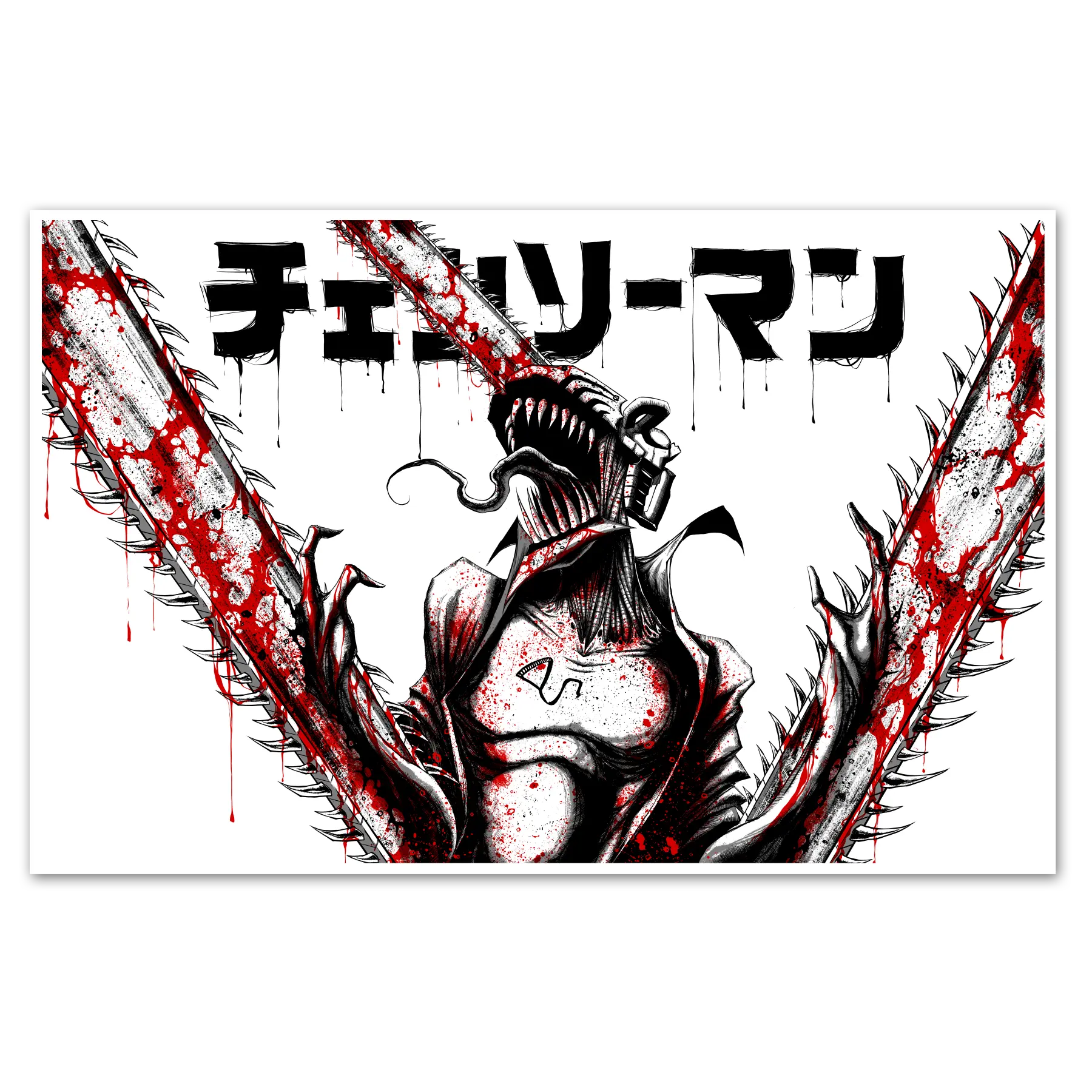 Chainsaw Man Print Any Means Necessary Clothing