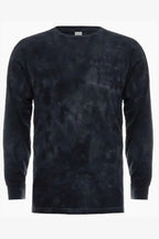 SpectraUSA Crystal Wash LS T-shirt shown from the front, featuring a casual cotton tee with a crystal wash finish.