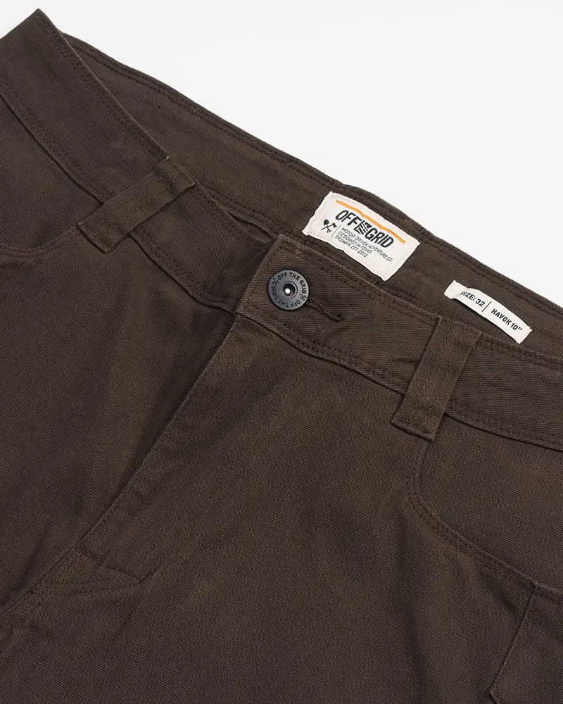 Havok Shorts 10" - Dark Brown Off The Grid Surplus