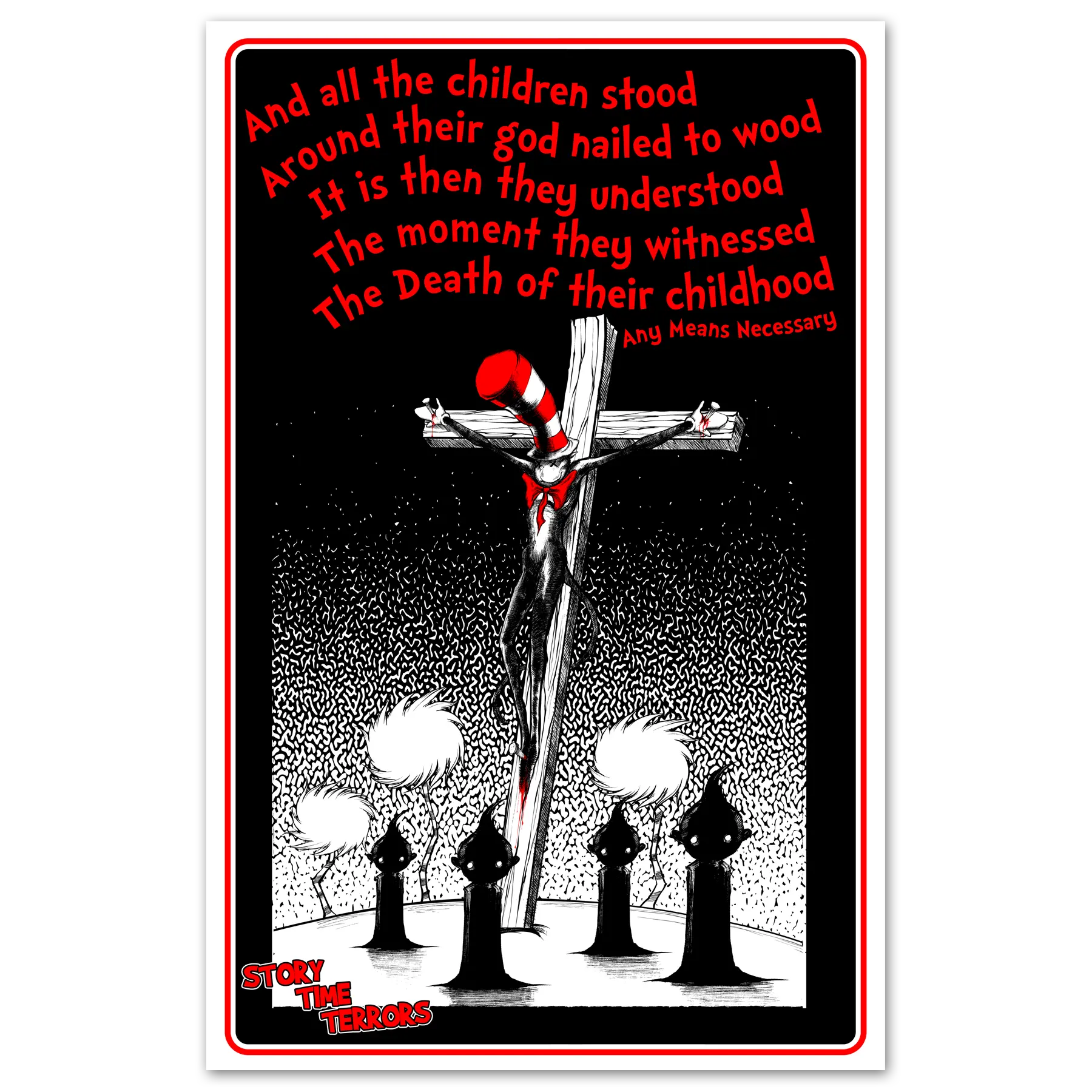 Death of Childhood Print Any Means Necessary Clothing