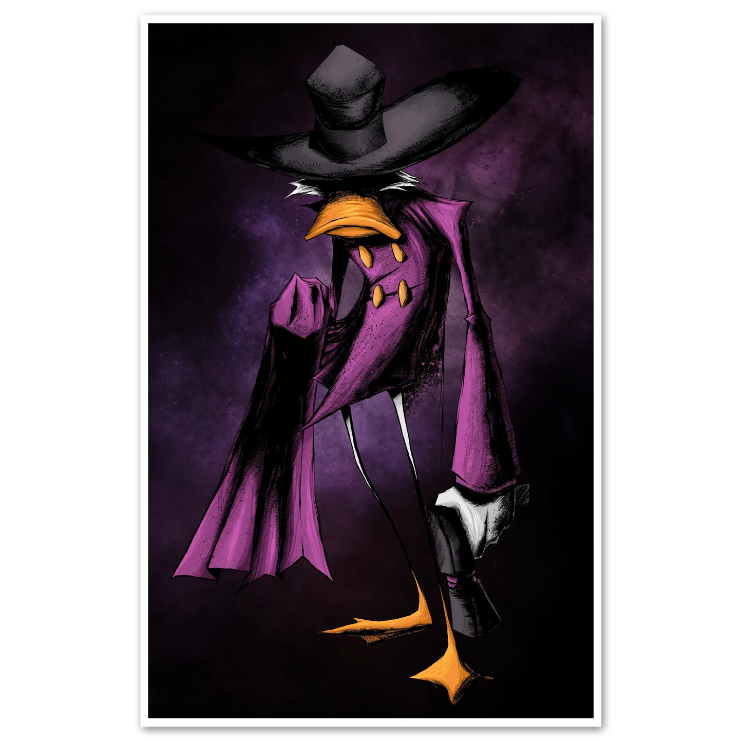 Darkwing Duck Print Any Means Necessary Clothing