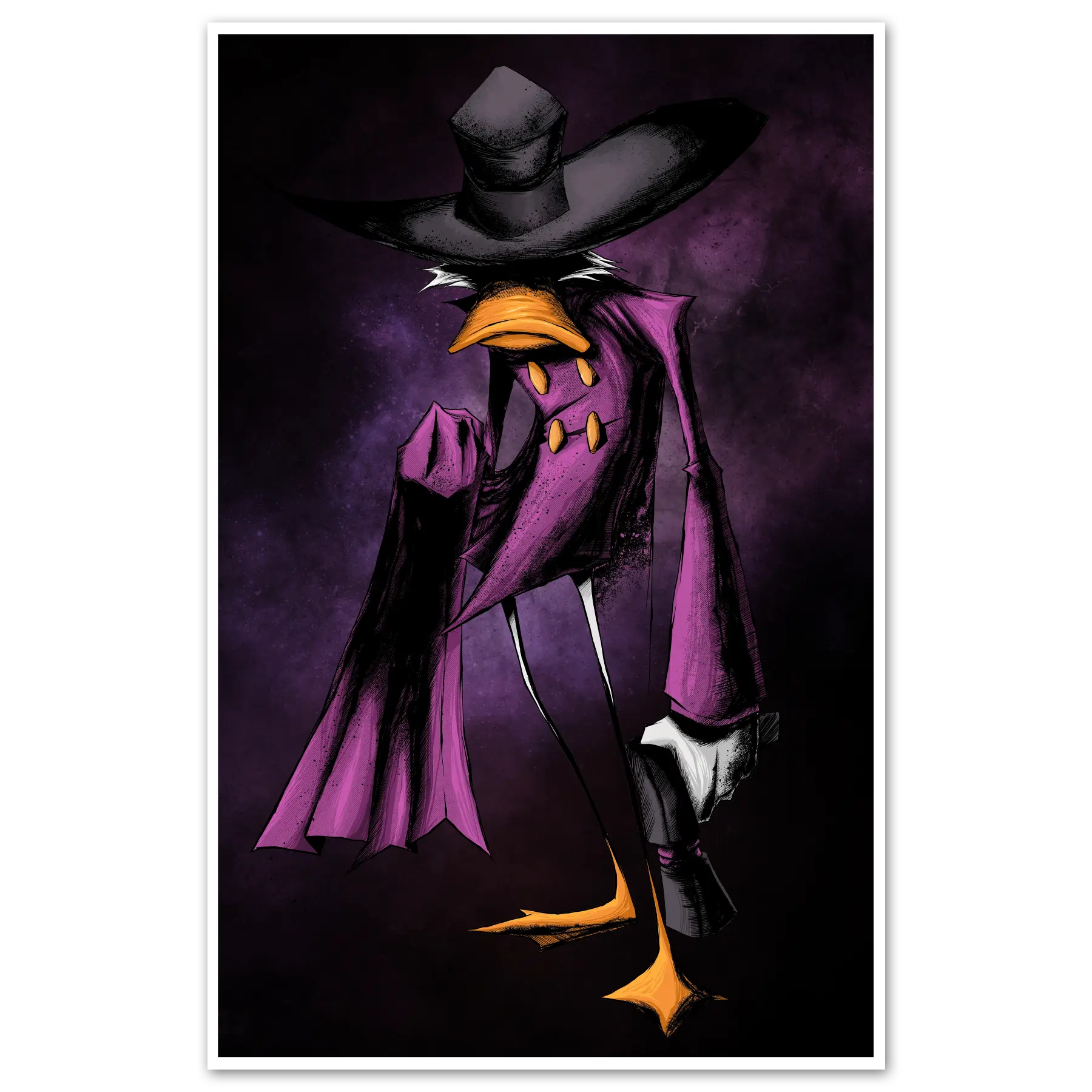 Darkwing Duck Print Any Means Necessary Clothing