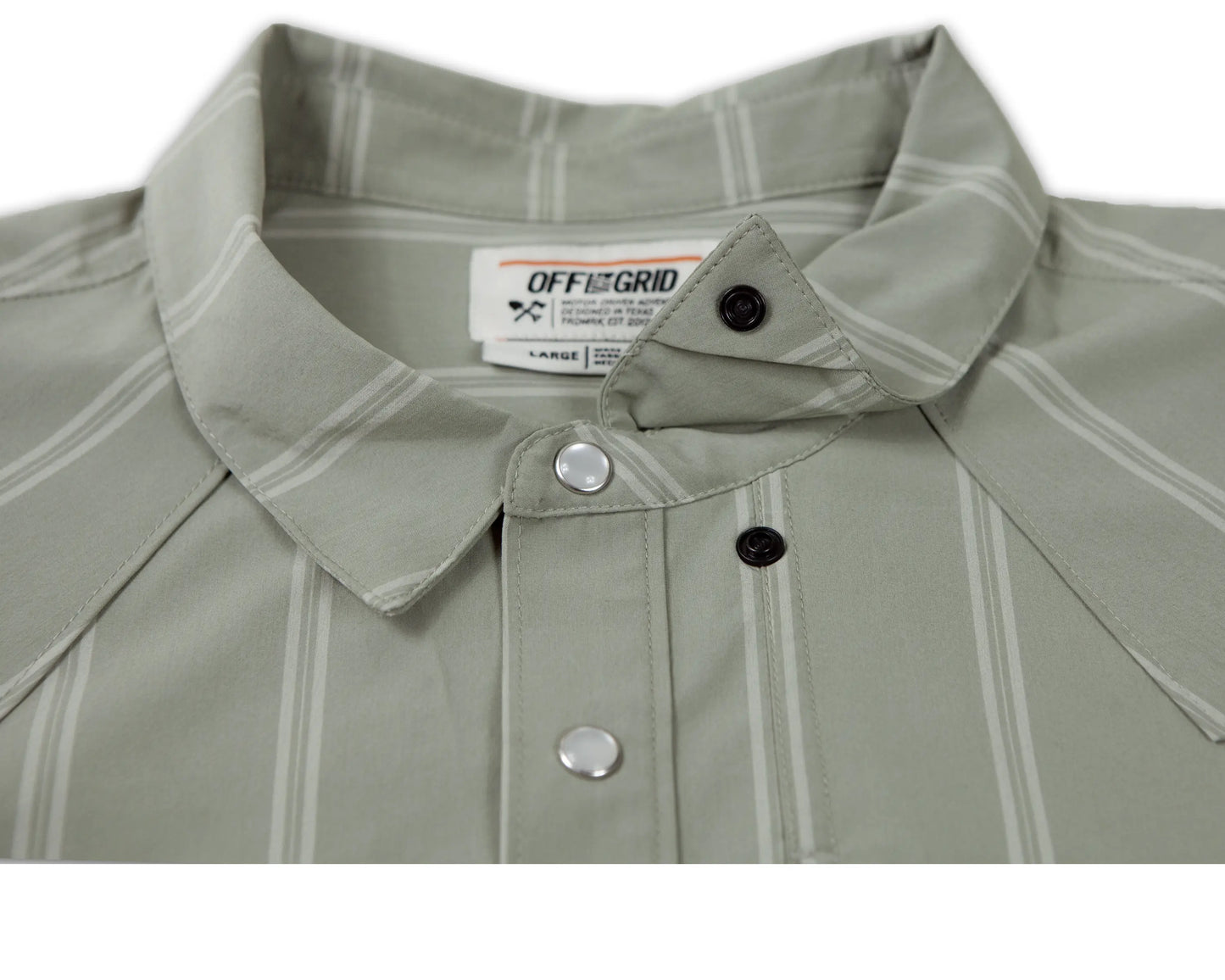 Daryll SS Shirt - Sage Green Off The Grid Surplus