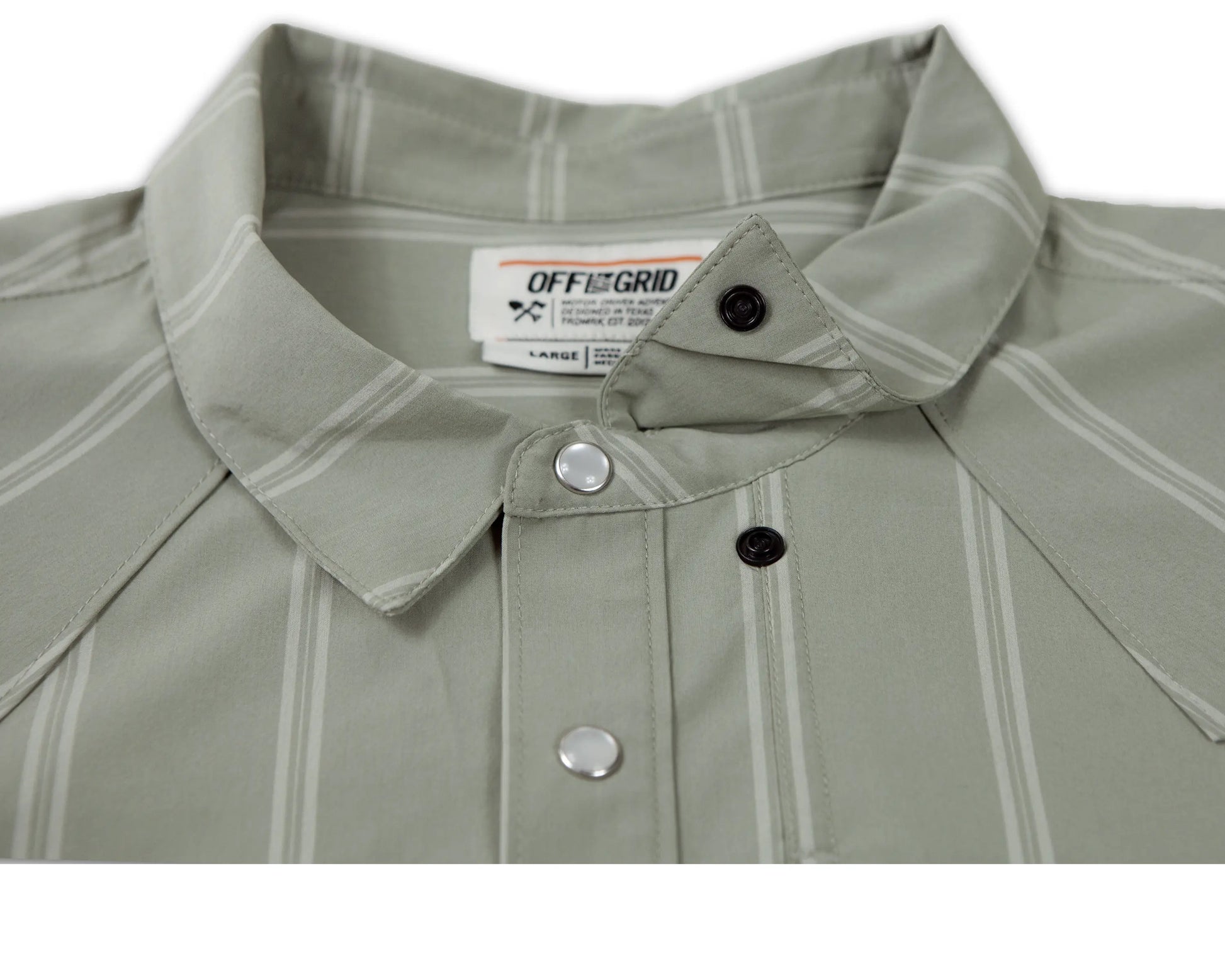 Daryll SS Shirt - Sage Green Off The Grid Surplus
