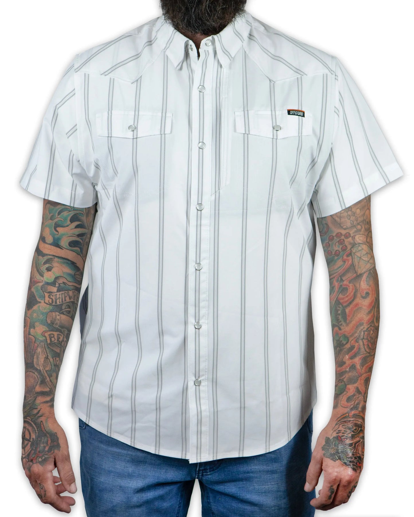 Daryll SS Shirt - White Off The Grid Surplus