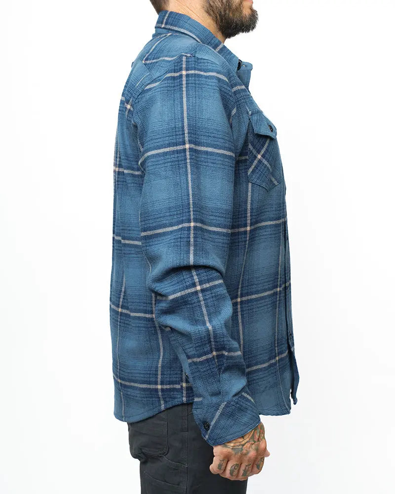 Destroyer Flannel - Pale Blue Off The Grid Surplus