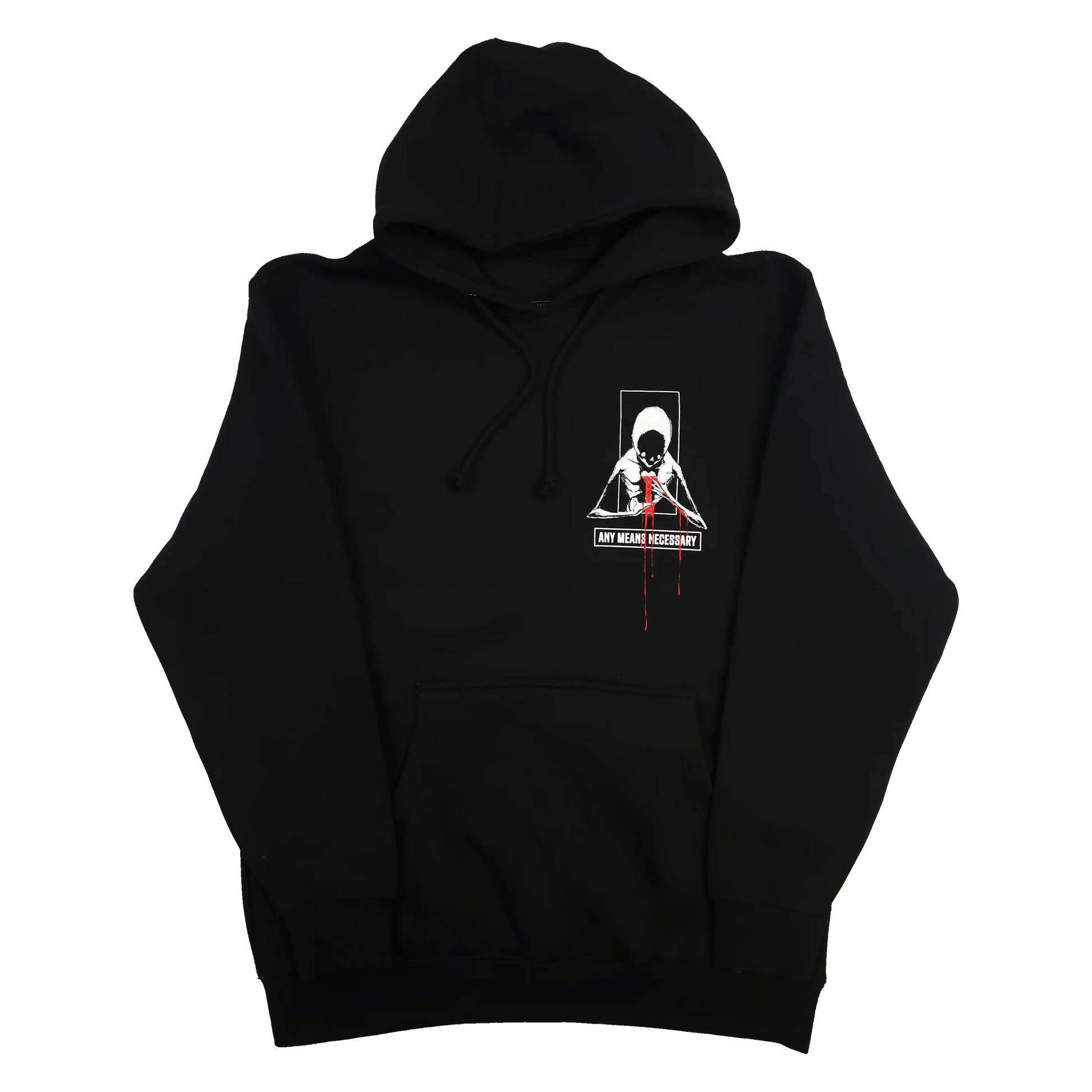 Don't Heal Pullover Hoodie Black Any Means Necessary Clothing