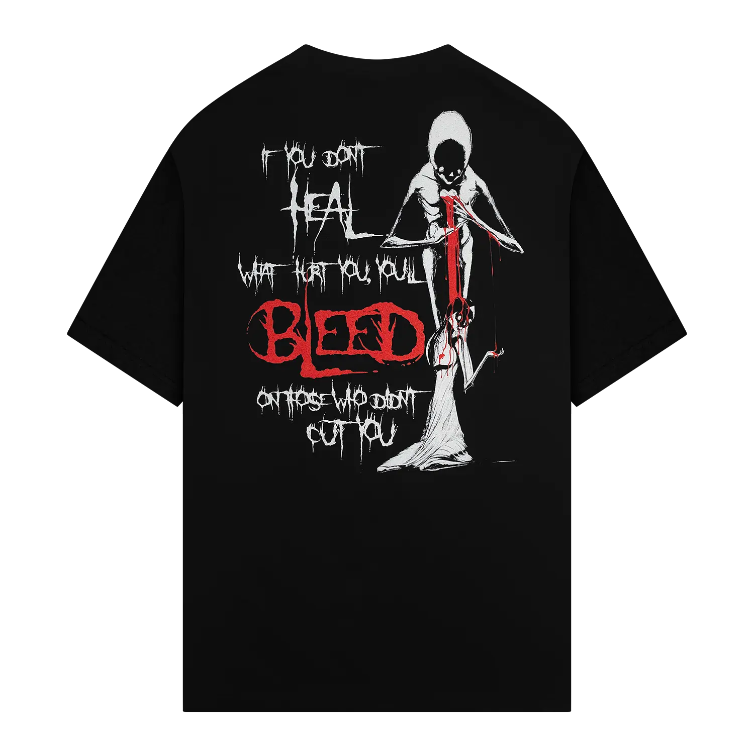 Don't Heal T-Shirt Black Any Means Necessary Clothing