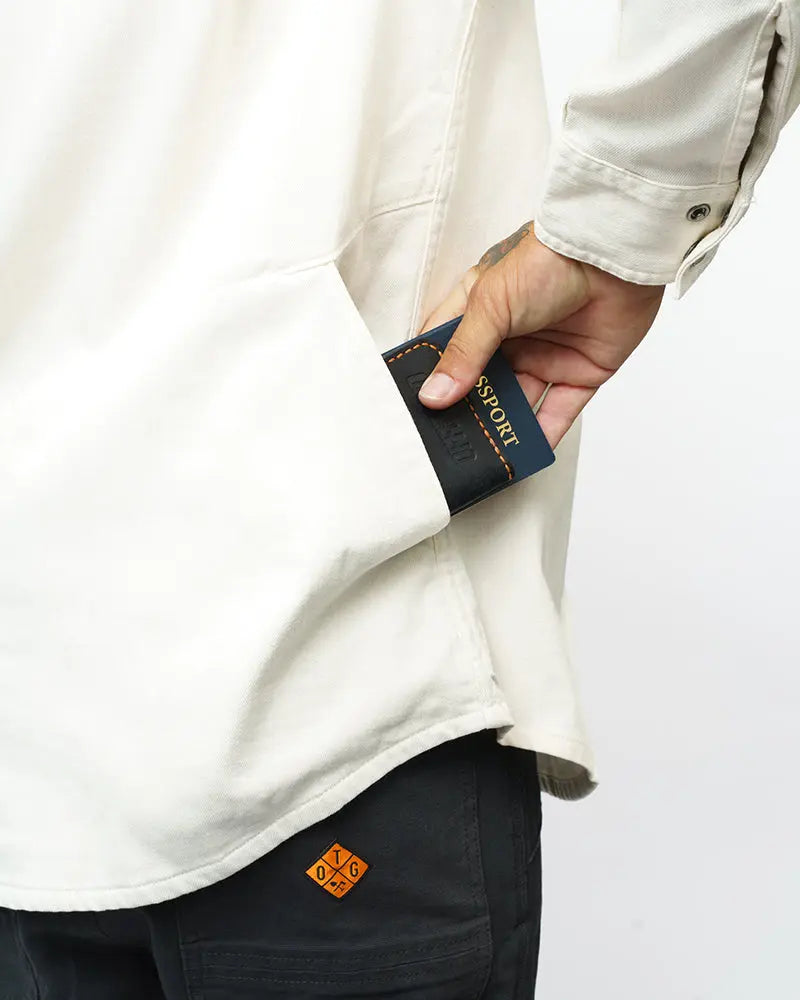 Earl Denim Shirt - Natural Off The Grid Surplus