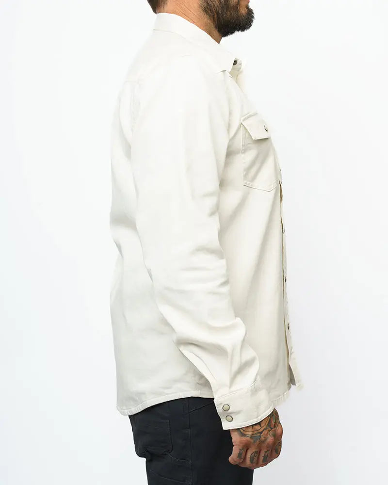 Earl Denim Shirt - Natural Off The Grid Surplus