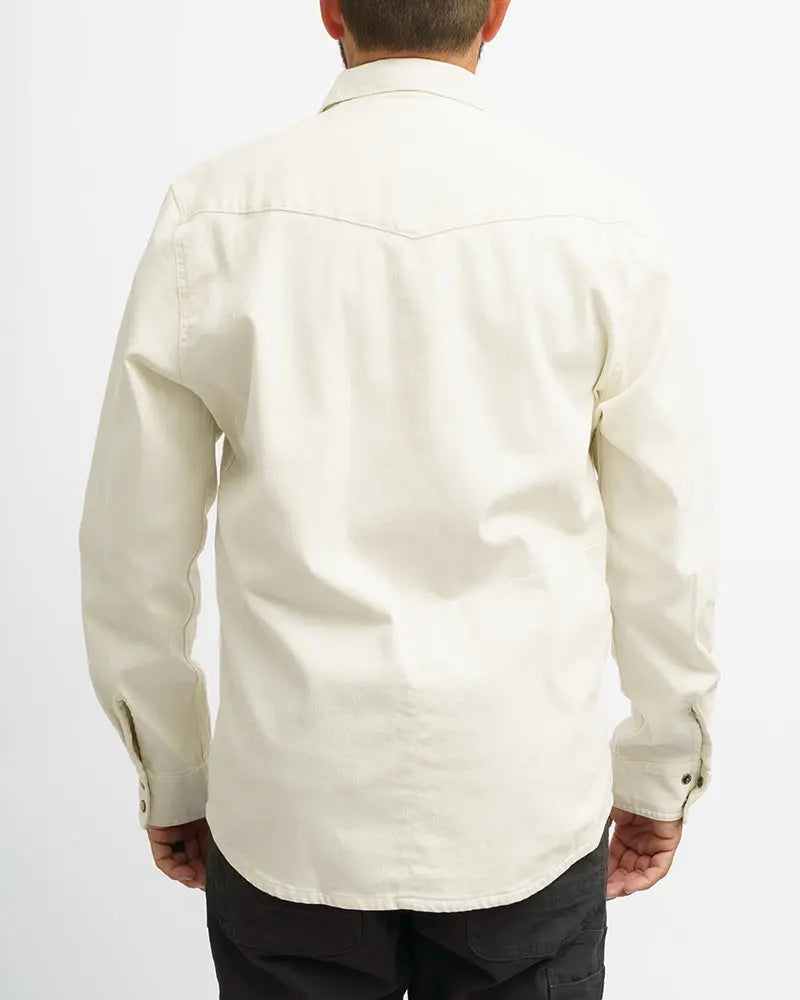 Earl Denim Shirt - Natural Off The Grid Surplus