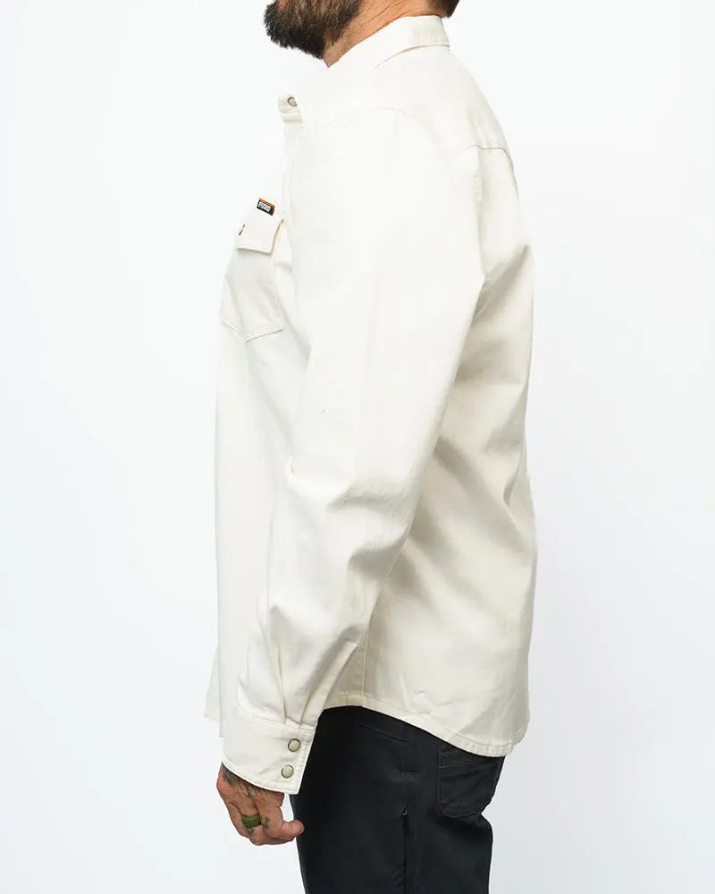 Earl Denim Shirt - Natural Off The Grid Surplus