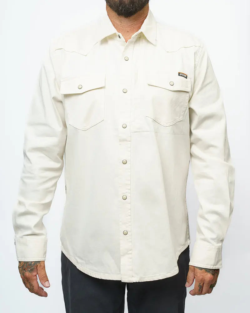 Earl Denim Shirt - Natural Off The Grid Surplus