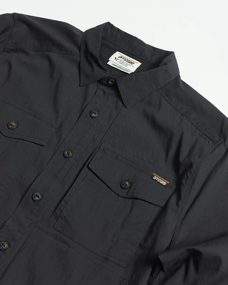 Echo Bravo LS Shirt - Vintage Black Off The Grid Surplus