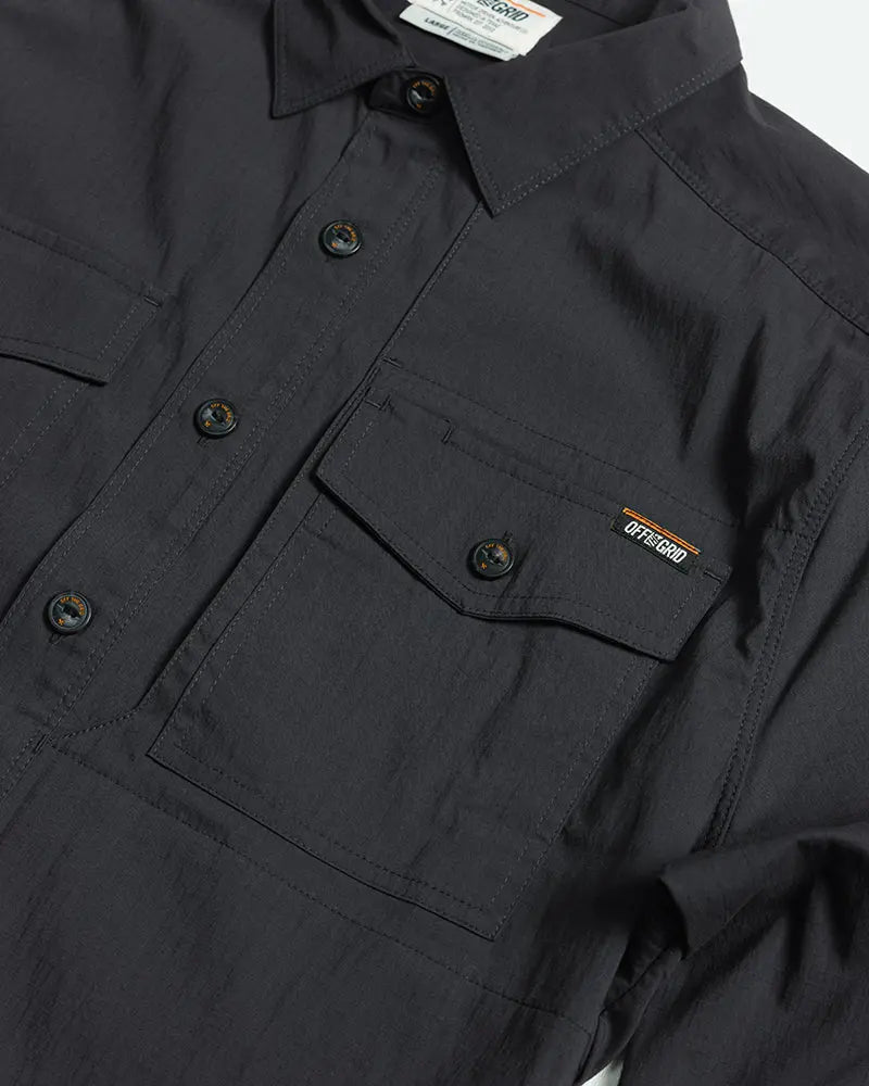 Echo Bravo LS Shirt - Vintage Black Off The Grid Surplus