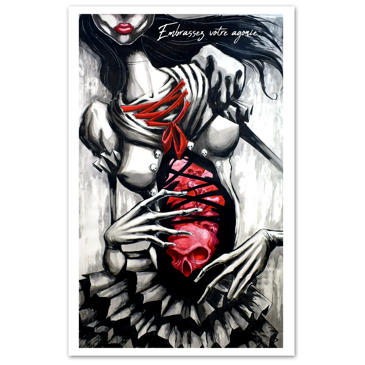 Embrace Your Agony Print Any Means Necessary Clothing