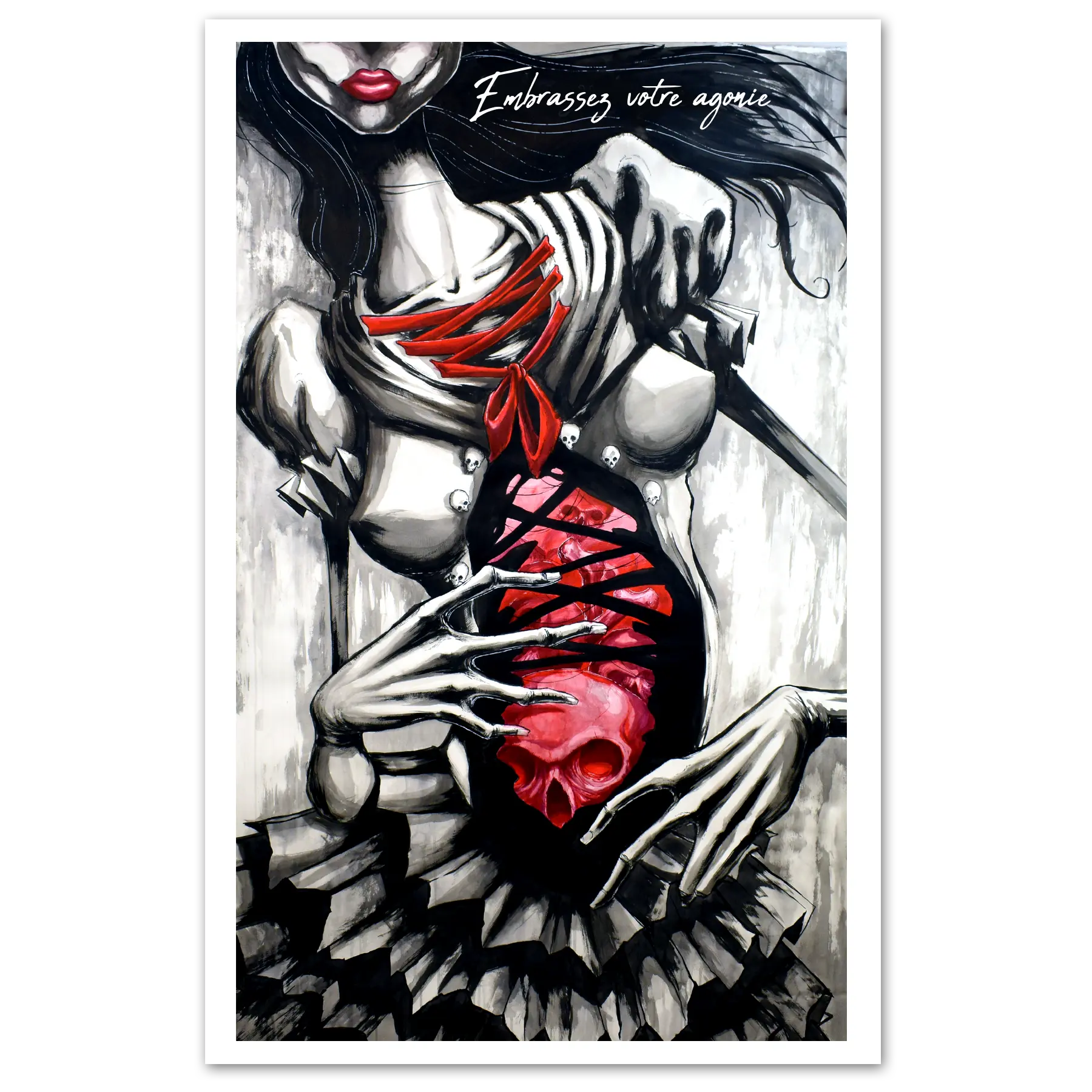 Embrace Your Agony Print Any Means Necessary Clothing