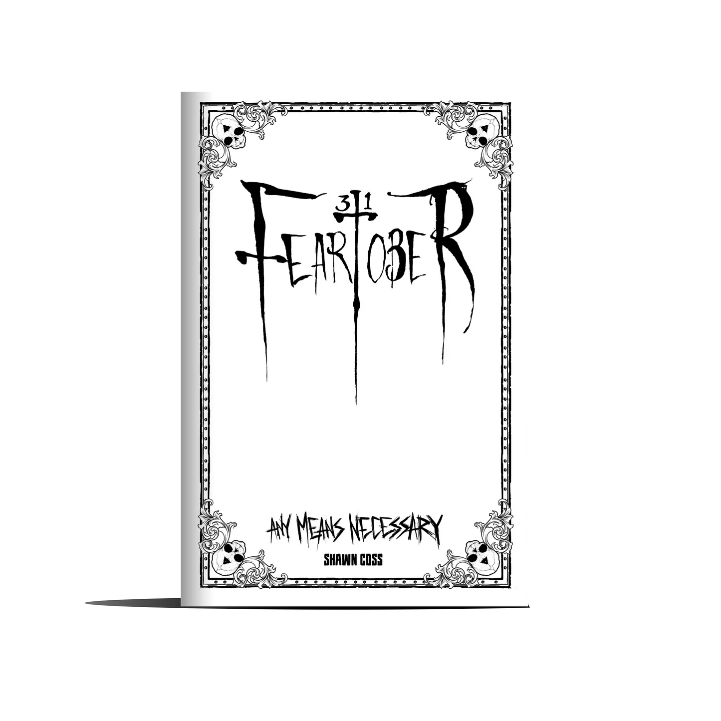 Feartober Booklet Any Means Necessary Clothing