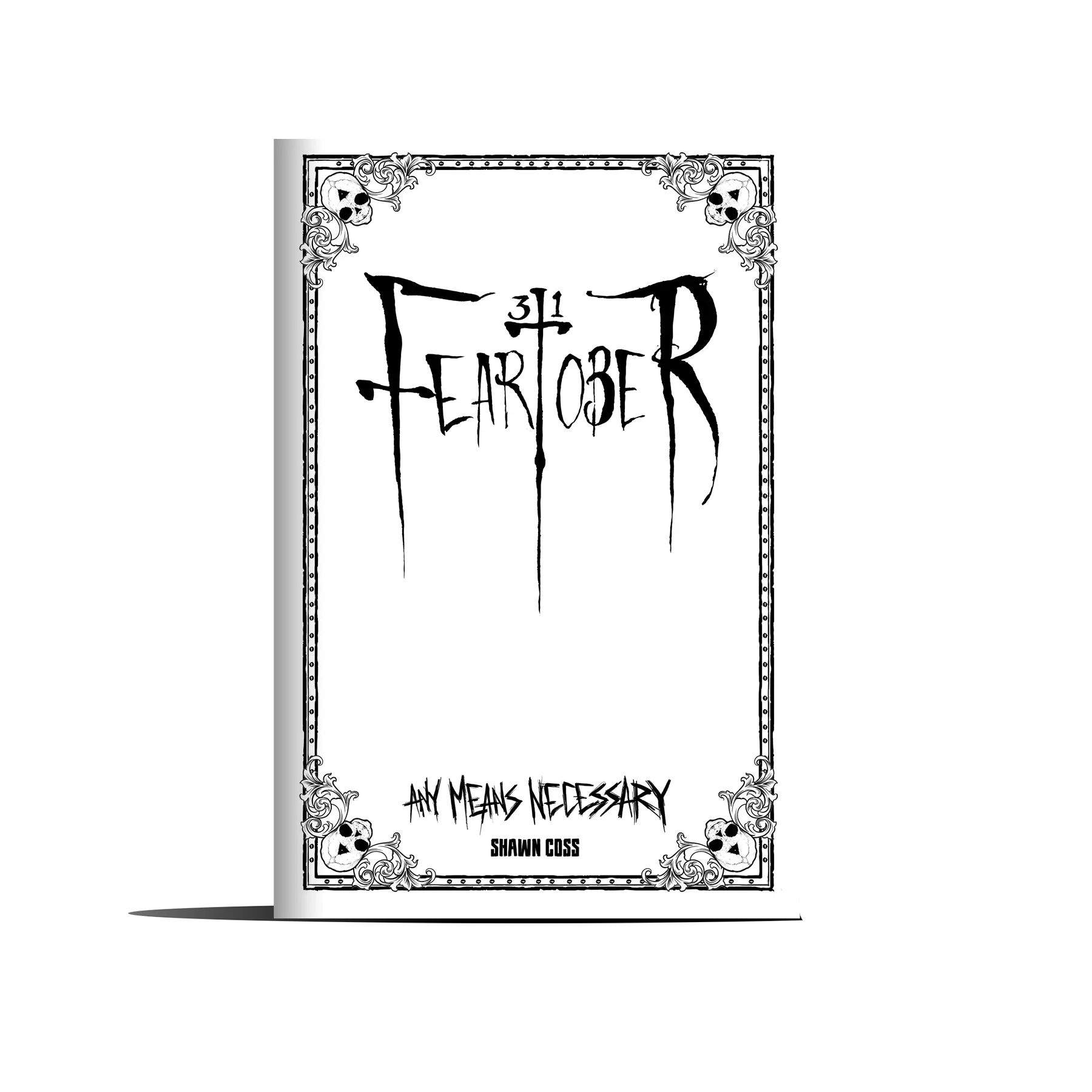 Feartober Booklet Any Means Necessary Clothing