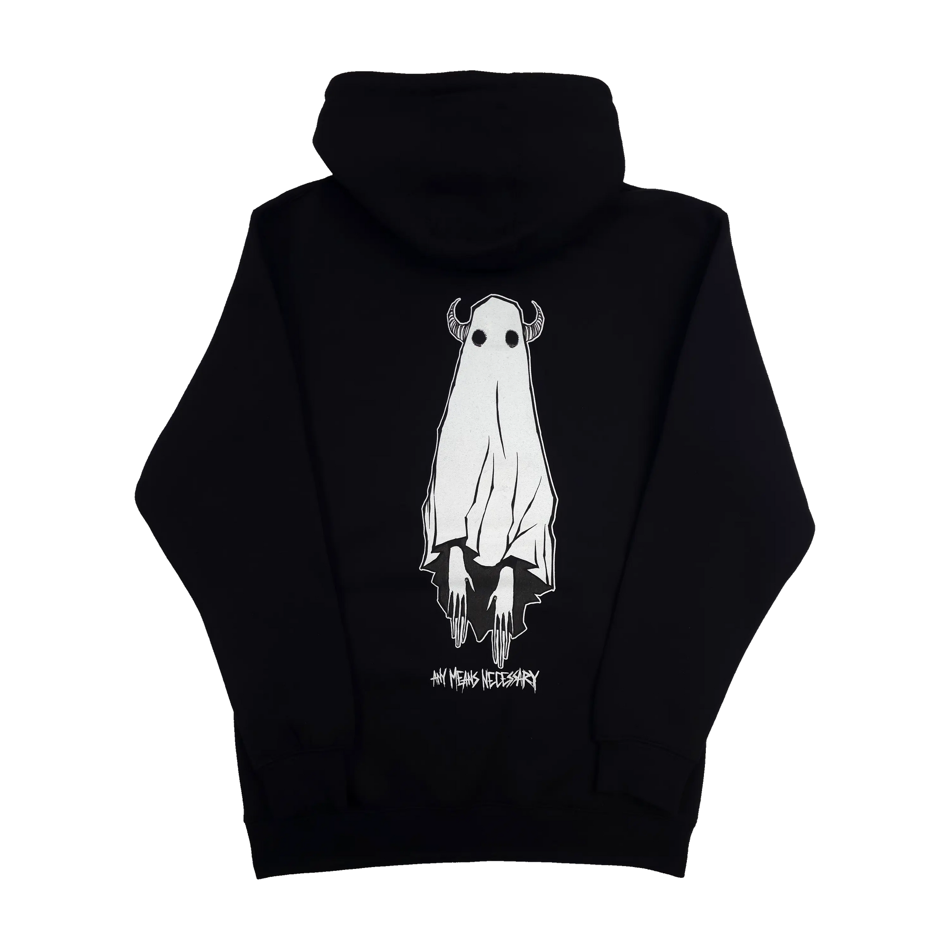 Ghost Boy Pullover Hoodie Any Means Necessary Clothing